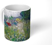 Mok - Koffiemok - Marguerite Gachet in de tuin - Vincent van Gogh - Mokken - 350 ML - Beker - Koffiemokken - Theemok