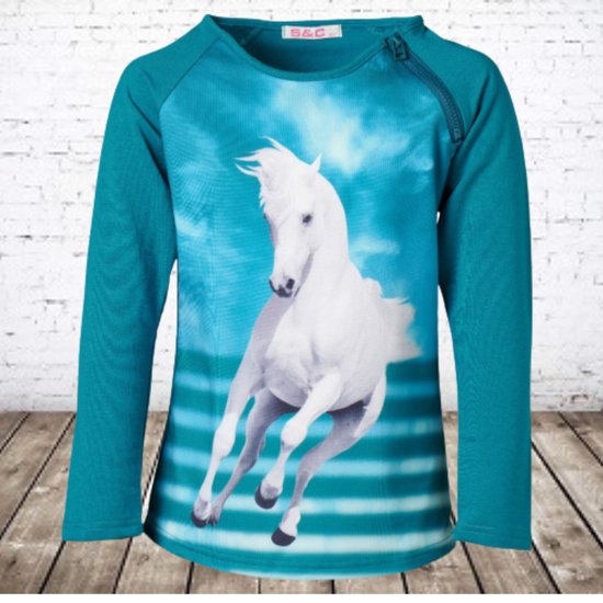 Pull Fille Cheval