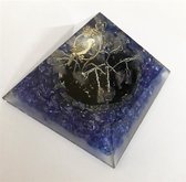 Rozenkwarts  Tree Orgone Piramide met Mus