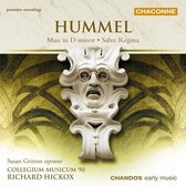 Susan Gritton, Mark Padmore, Collegium Musicum 90 - Hummel: Mass/ Salve Regina (CD)