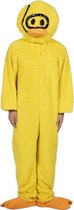 Wilbers - Kip & Haan & Kalkoen & Kuiken & Eend Kostuum - Pluche Gele Badeend Kostuum - geel - Maat 54 - Carnavalskleding - Verkleedkleding