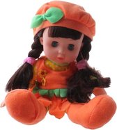 babypop Flowergirl 29 cm oranje