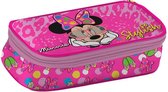 etui Minnie Mouse meisjes 22 x 5 x 9 cm polyester roze