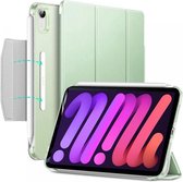 ESR - Tablet Hoes geschikt voor de Apple iPad Mini 6 2021 - 8.3 inch - Ascend Trifold Case - Licht Groen