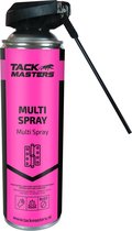 Tackmasters - Multi Spray - 500ml Spuitbus - Zeer breed inzetbaar - Hoogwaardig smeermiddel - Professioneel smeermiddel - Beschermd tegen corrosie - Beschermd tegen water