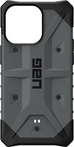 UAG - Pathfinder backcover hoes - iPhone 13 Pro - Zilver + Lunso Tempered Glass