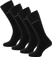McGregor Sokken Heren | Maat 39-42 | Crew Sok Zwart | 2-pack | Zwart Zwarte Sokken
