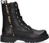 Omoda Om121763 Veterboots - Laarzen Met Veters - Meisjes - Zwart - Maat 29