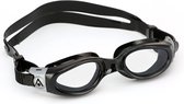 Aquasphere Kaiman Small - Zwembril - Volwassenen - Clear Lens - Zwart