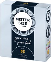 MISTER.SIZE 53 mm Condooms 3 stuks - Drogist - Condooms - Drogisterij - Condooms