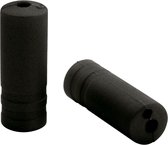 Kabelhoedje Elvedes Ø5,0mm PVC - zwart (150 stuks)