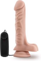 Dr. Skin - Dr. James Vibrator Met Zuignap 22 cm - Vanilla - Sextoys - Vibrators