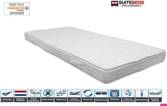 Surmatelas - Mousse viscoélastique 12cm Foam Nasa 180x200