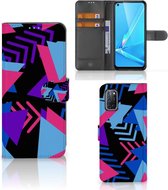 Portefeuille OPPO A72 | OPPO A52 Cuir PU Portefeuille pour Funky Triangle