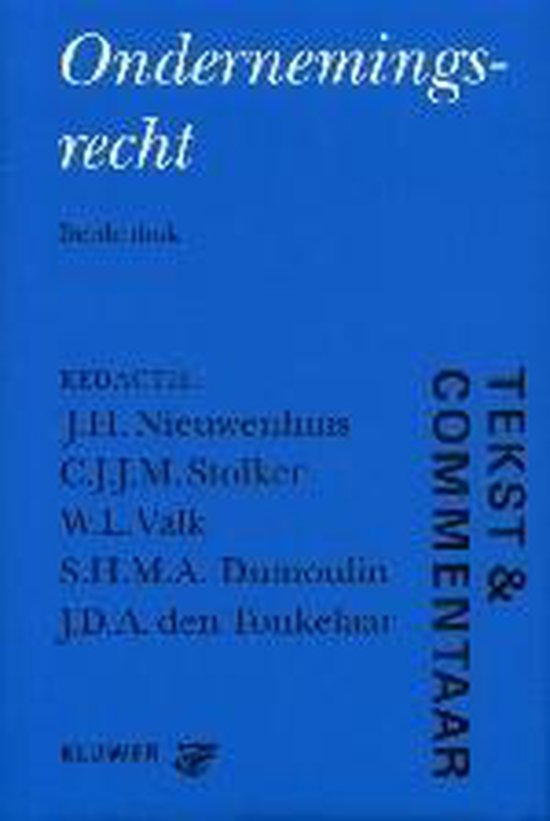 Ondernemingsrecht - cover