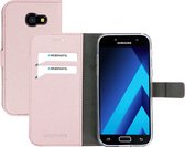 Mobiparts Saffiano Wallet Case Samsung Galaxy A5 (2017) Pink