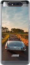 Samsung Galaxy A80 Hoesje Transparant TPU Case - Oldtimer Mercedes #ffffff