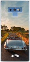 Samsung Galaxy Note 9 Hoesje Transparant TPU Case - Oldtimer Mercedes #ffffff