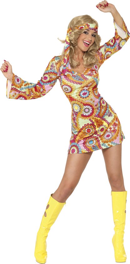 Costume de hippie Chick Déguisement Hippie Femme Déguisement