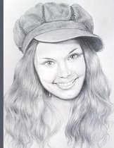 Sketched Woman in Hat: Sketch Book