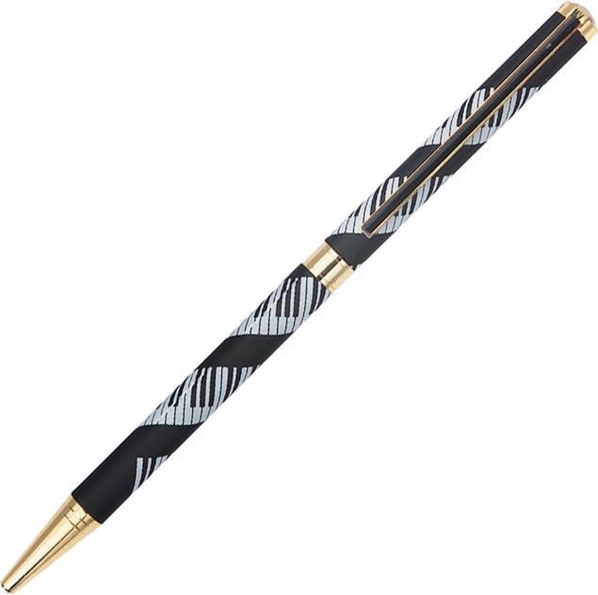 Laser Gegraveerde Pen Pianotoetsen Wit/Zwart