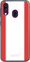 Samsung Galaxy A40 Hoesje Transparant TPU Case - FC Emmen #ffffff