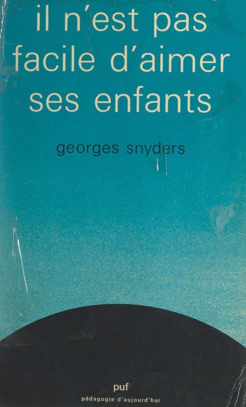 Il n'est pas facile d'aimer ses enfants - cover
