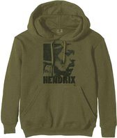 Jimi Hendrix Hoodie/trui -XL- Let Me Live Groen