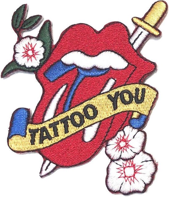 The Rolling Stones Patch Tattoo You Bol 4874