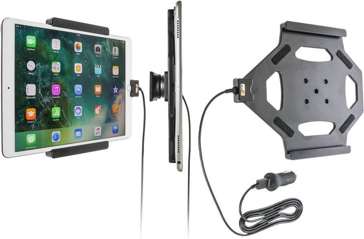 Apple iPad Air 2019 - Air 3rd Gen - Pro 10.5 Actieve houder met 12V USB plug