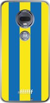 Motorola Moto G7 Hoesje Transparant TPU Case - RKC Waalwijk #ffffff