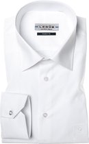 Ledub modern fit overhemd - mouwlengte 72 cm - wit - Strijkvriendelijk - Boordmaat: 48