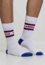 Urban Classics Sokken -39/42- Logo Stripe Sport 2-Pack Wit