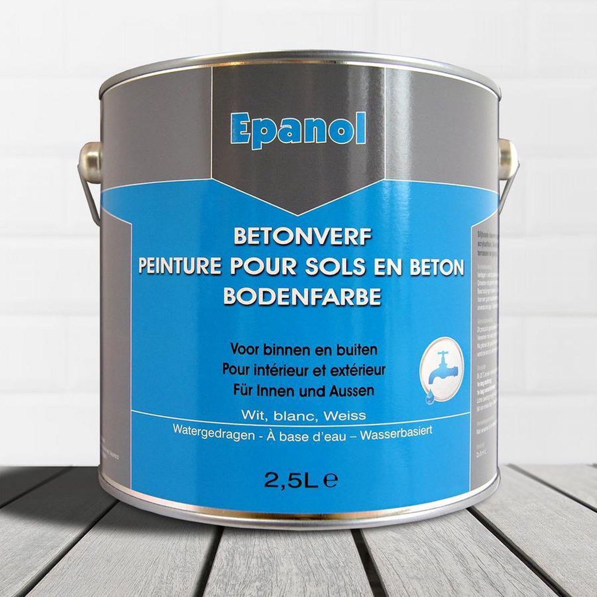 invoegen drie Uitverkoop bol.com | Epanol - Betonverf - Wit - 2,5L