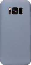 ADEL Premium Siliconen Back Cover Softcase Hoesje Geschikt Voor Samsung Galaxy S8 Plus - Lavendel Blauw