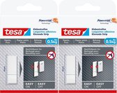 18x Tesa Power Strips pour papier peint / plâtre DIY - Fournitures de bricolage - Ménage - Bandes adhésives / multiprises - Double face - Auto-adhésives - Ruban / bandes / autocollants
