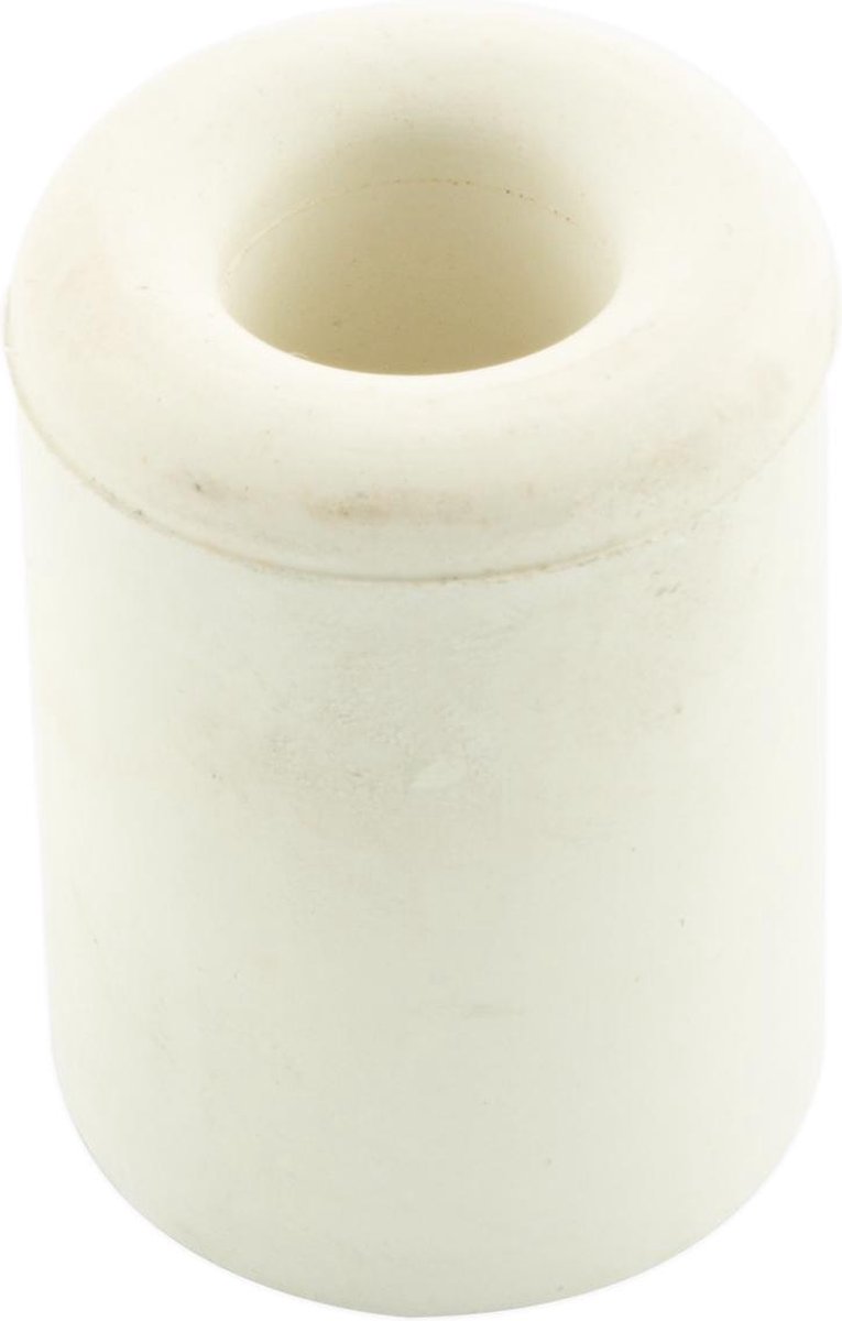 Deurbuffer Rubber Wit 50Mm