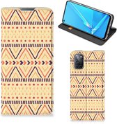 GSM Hoesje OPPO A52 | A72 Wallet Bookcase Aztec Yellow