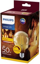 Philips Glas LED Filament Lichtbron - Fitting E27 - Dimbaar