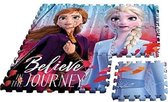 Disney Frozen 2 / The Ice Queen 2 - Speelmat puzzel 9 stukjes.