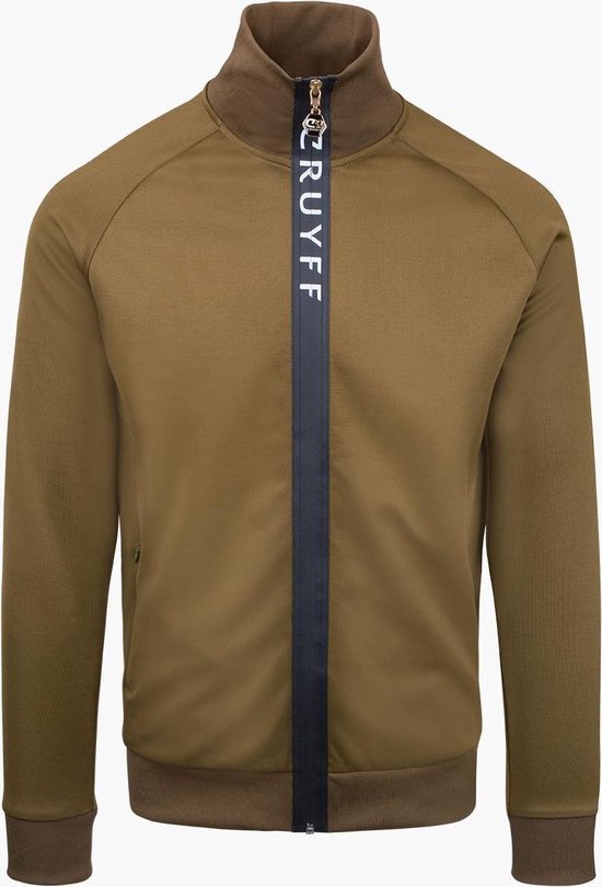Cruyff Riba Track top - olijf - sweaters & hoodies Heren