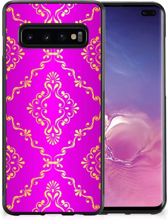 Hoesje TPU Samsung Galaxy S10+ Barok Roze