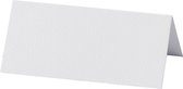 Plaatskaarten. wit. afm 9x4 cm. 220 gr. 10 stuk/ 1 doos