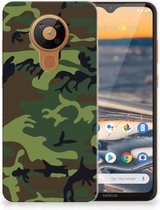GSM Hoesje Nokia 5.3 Smartphonehoesje Camouflage