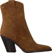 Notre-V Ah42 Enkellaarsjes - Enkelboots - Dames - Cognac - Maat 38