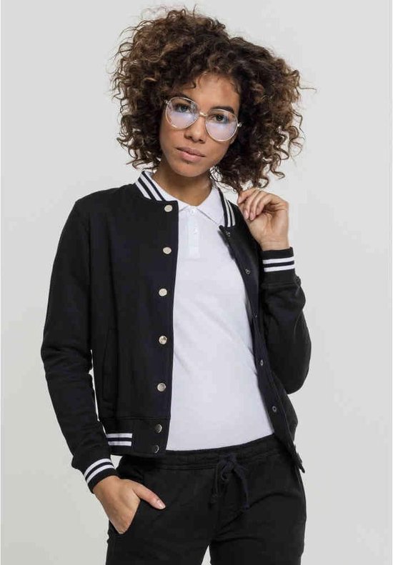 Urban Classics Uck2013-girls Basic Pullover Jacket meisjes Jas