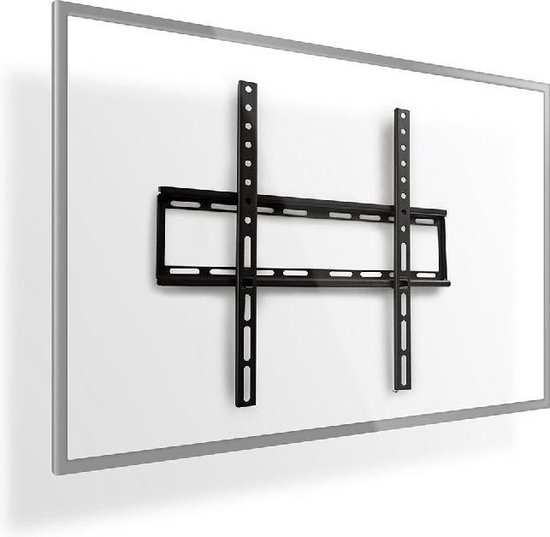 Nedis Vaste TV Muurbeugel - 23 t/m 55 Inch - Max 35 Kg - Zwart