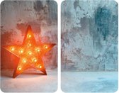 Wenko Afdekplaat Universele Star 30 X 52 cm 2 Stuks