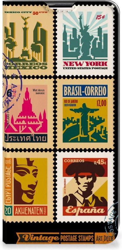 Coque de protection Samsung Galaxy Note 10 Lite Couverture de téléphone Design Stamps