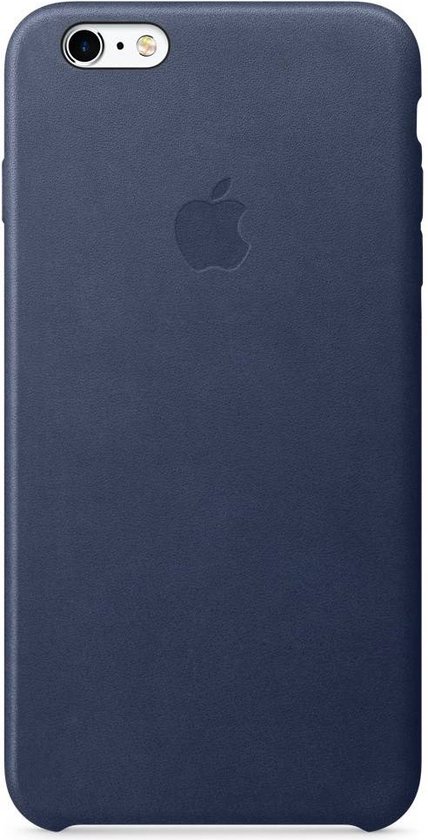Apple Lederen Back Cover voor iPhone 6/6s Plus - Midnight